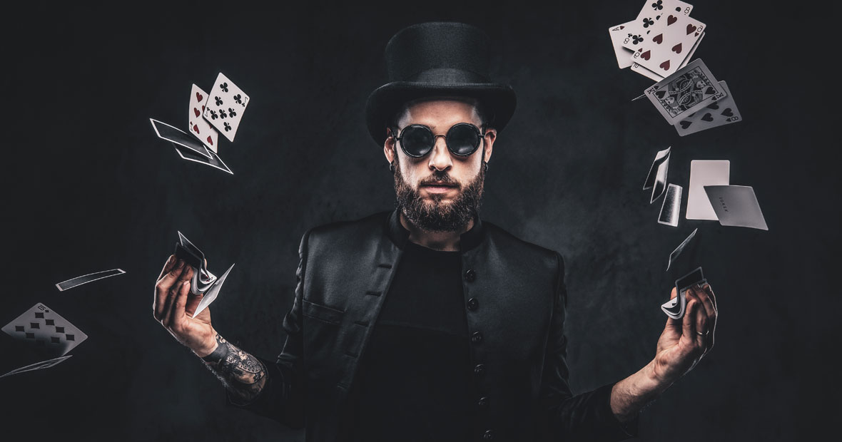un magicien
